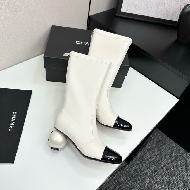 Chanel High Boots Calfskin 64182-3