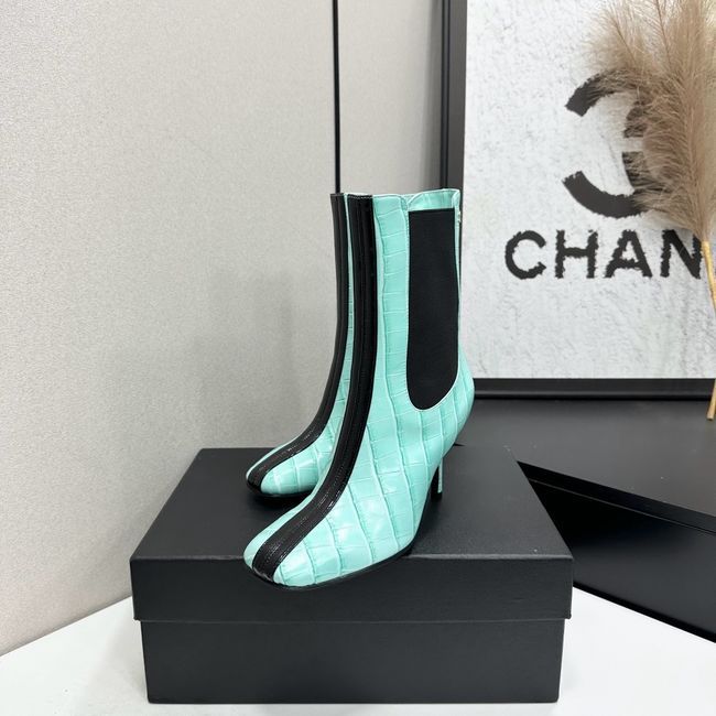 Chanel Mid-Calf Boots Calfskin 64178-3