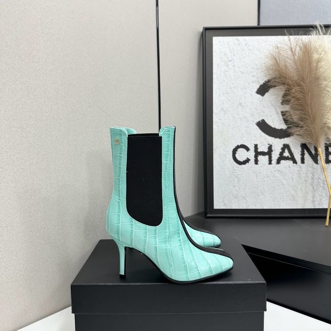 Chanel Mid-Calf Boots Calfskin 64178-3