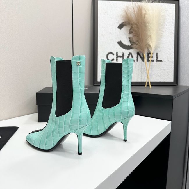Chanel Mid-Calf Boots Calfskin 64178-3