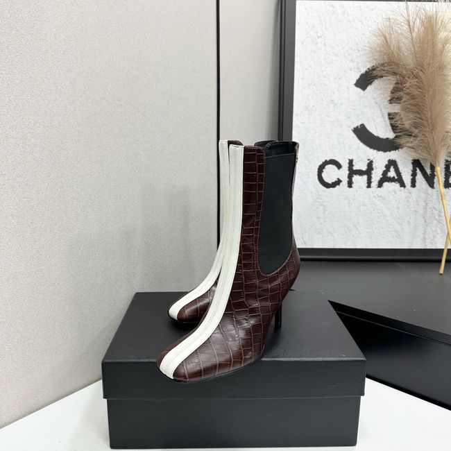 Chanel Mid-Calf Boots Calfskin 64178-4