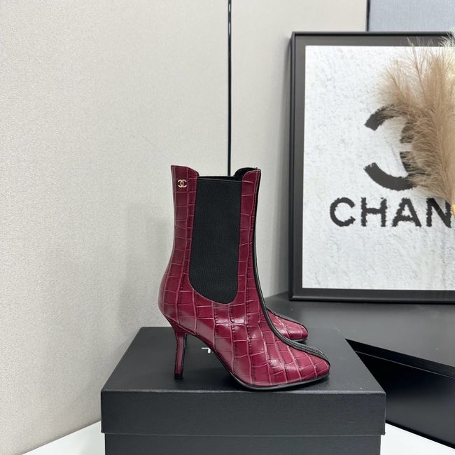Chanel Mid-Calf Boots Calfskin 64178-6