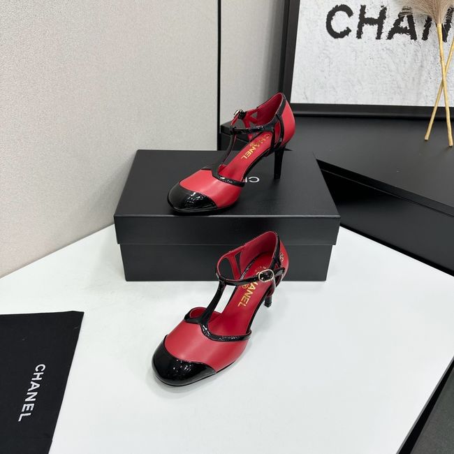 Chanel Lambskin Mary Janes 64193-1