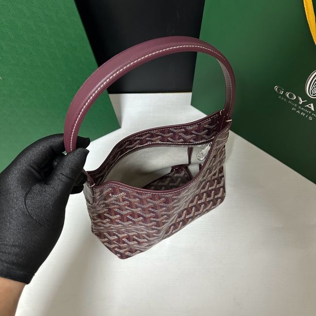 Goyard Hobo Boheme Mini Bag CL51P burgundy