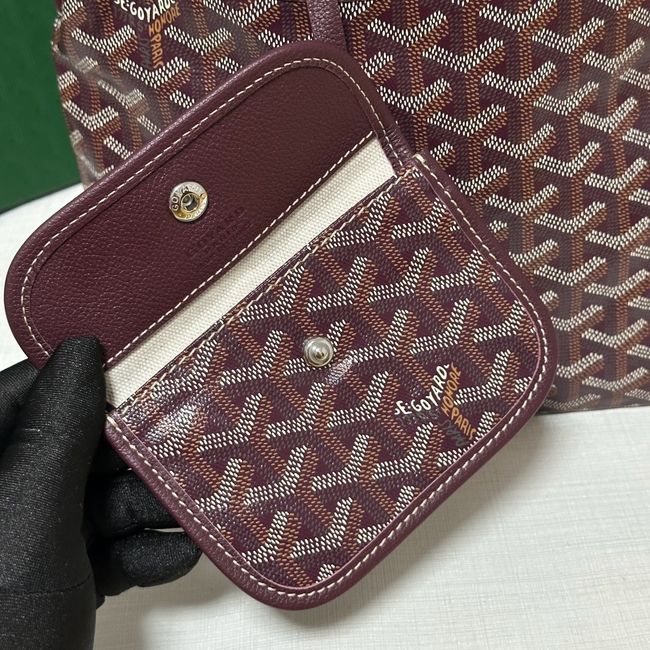 Goyard Hobo Boheme Mini Bag CL51P burgundy