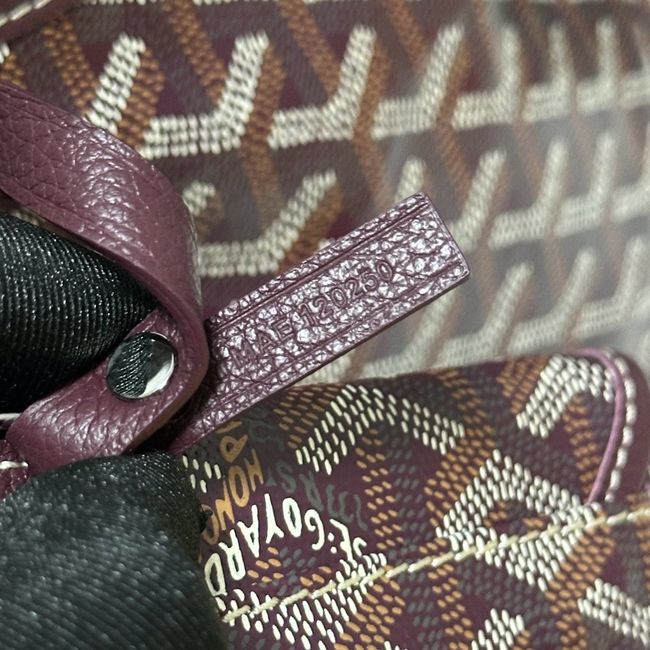 Goyard Hobo Boheme Mini Bag CL51P burgundy