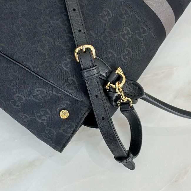 Gucci Paparazzo large top handle bag 875019 black