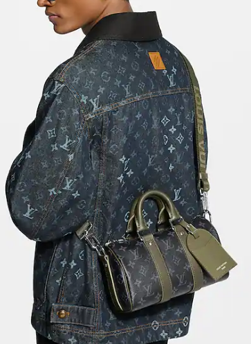 Louis Vuitton Keepall Bandouliere 25 M28638 Khaki Green