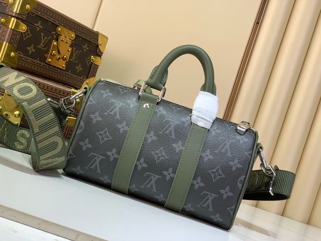 Louis Vuitton Keepall Bandouliere 25 M28638 Khaki Green