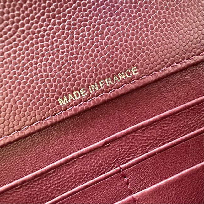 Chanel Clutch with chain AP5280 Burgundy Chanel Clutch with chain AP5280 Burgundy