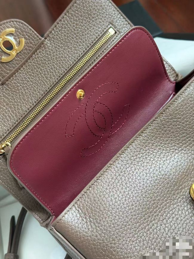 Chanel Mini Flap Bag AS6573 brown