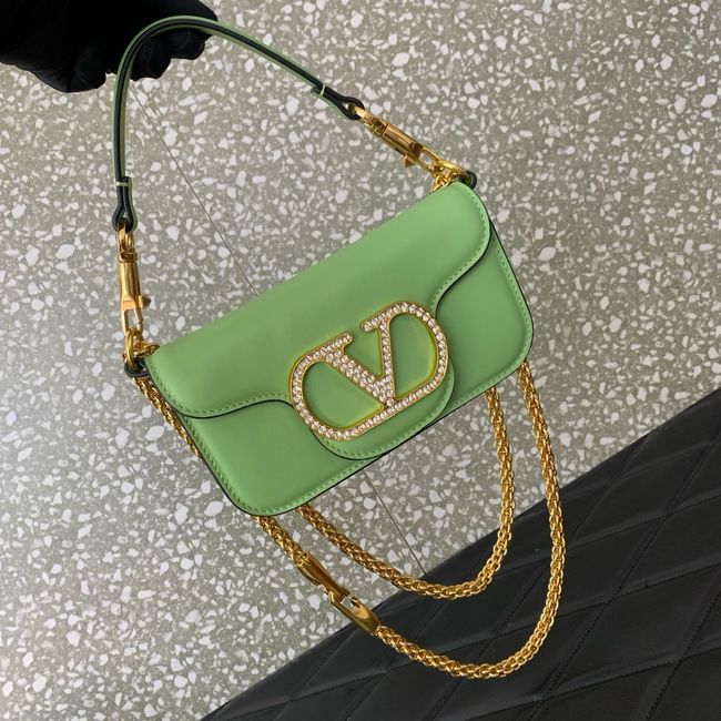 VALENTINO LOCO Small Shoulder Bag PYE4L2 green
