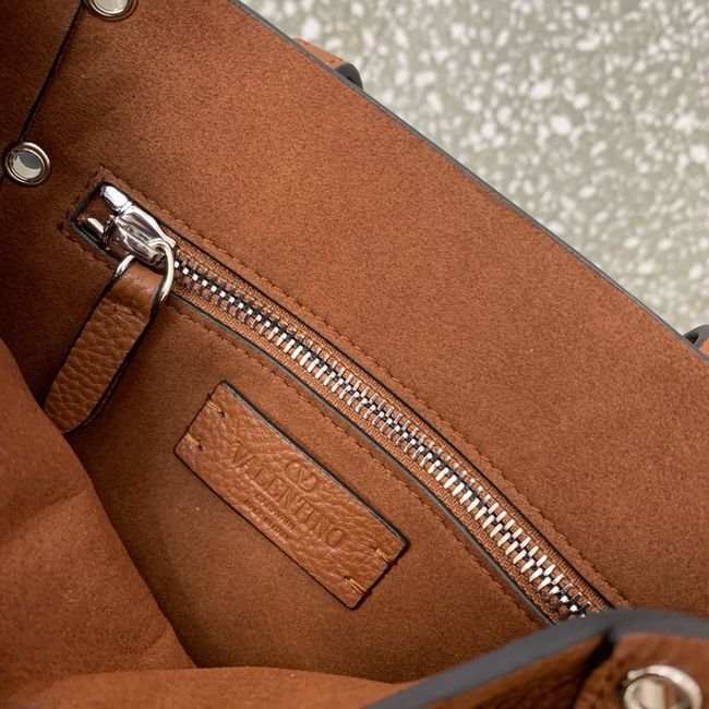 VALENTINO NELLCOTE small Calfskin Handbag WB0R78 camel