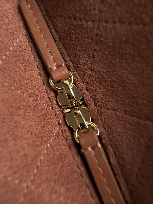 CHANEL Medium Flapbag AS6406 brown