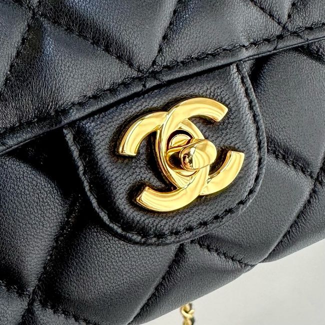 Chanel Clutch with chain Sheepskin AP5280 black
