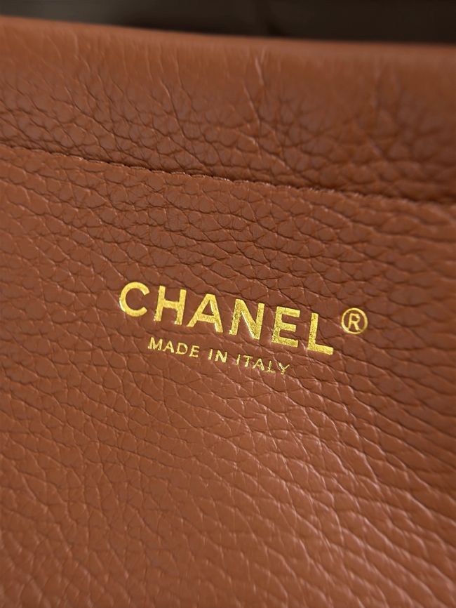 Chanel Large Shopping Bag AS6289 brown&dark Beige