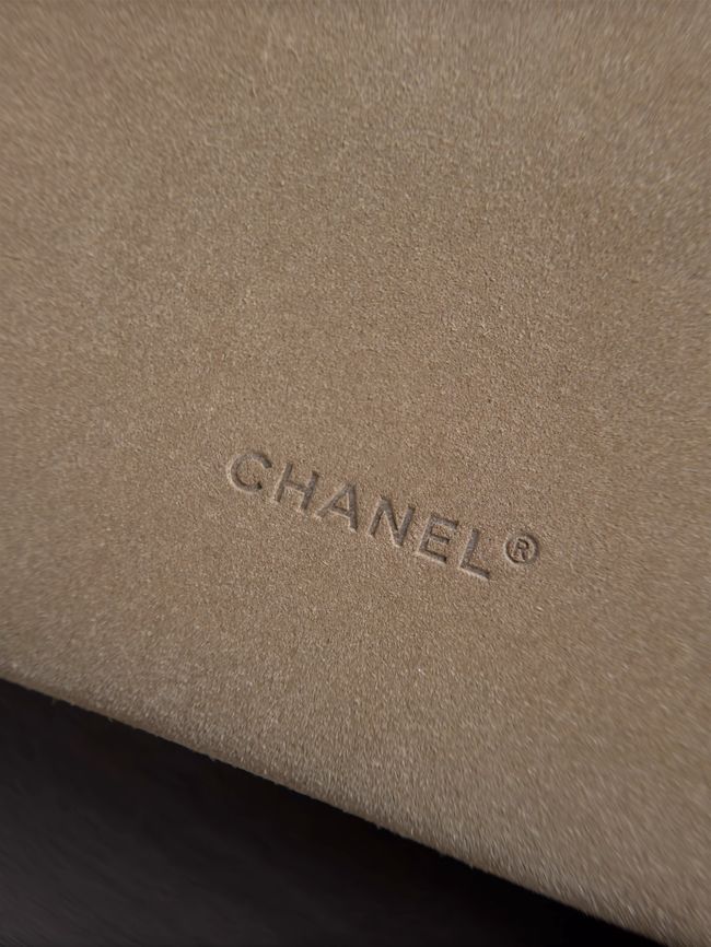 Chanel Large Vanity with chain AP5347 dark Beige