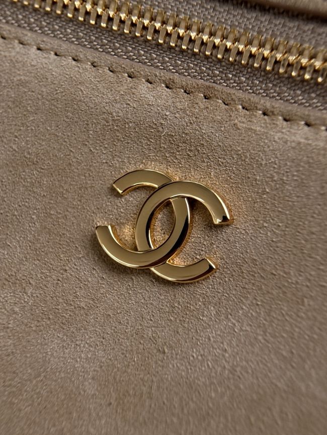 Chanel Large Vanity with chain AP5347 dark Beige