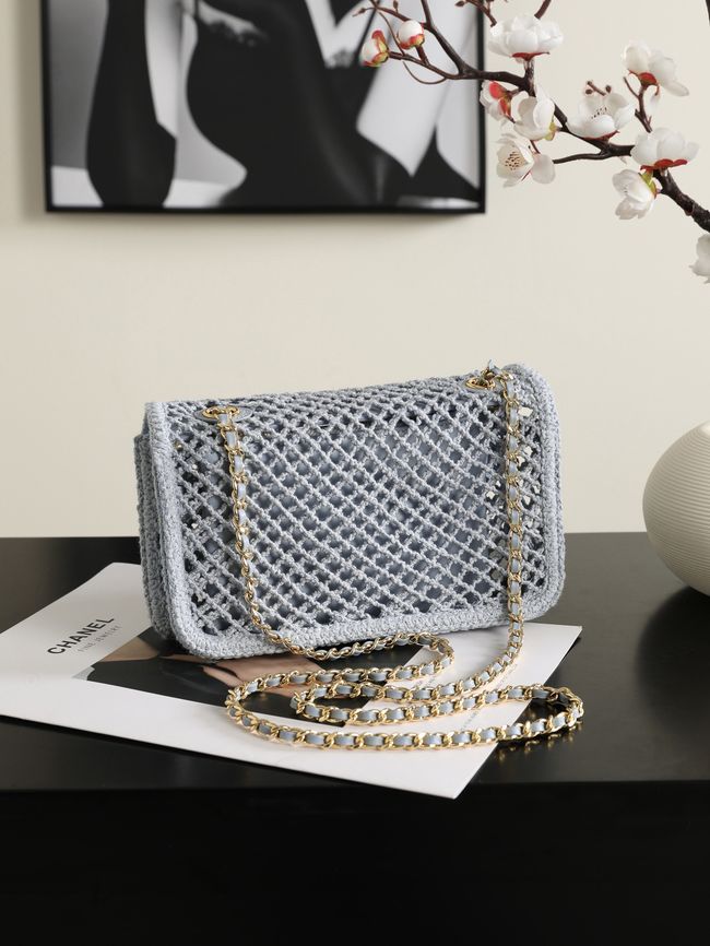 Chanel Small Flap Bag AS6157 gray