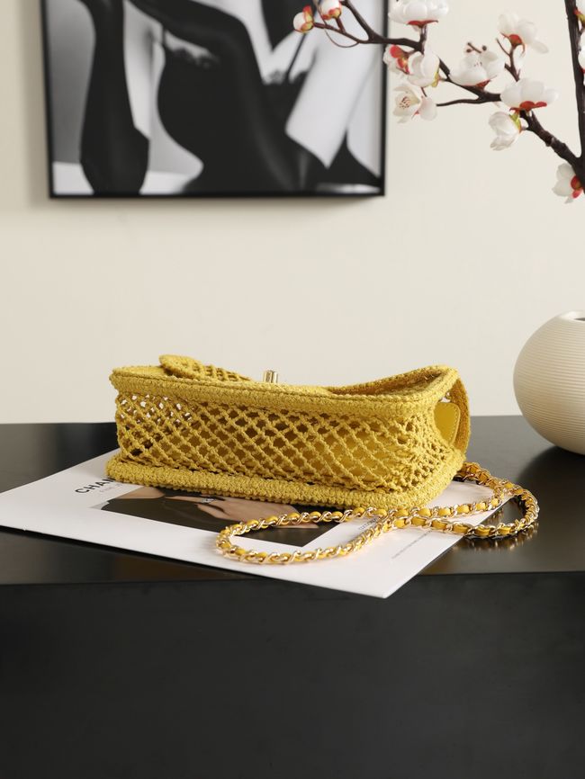 Chanel Small Flap Bag AS6157 yellow