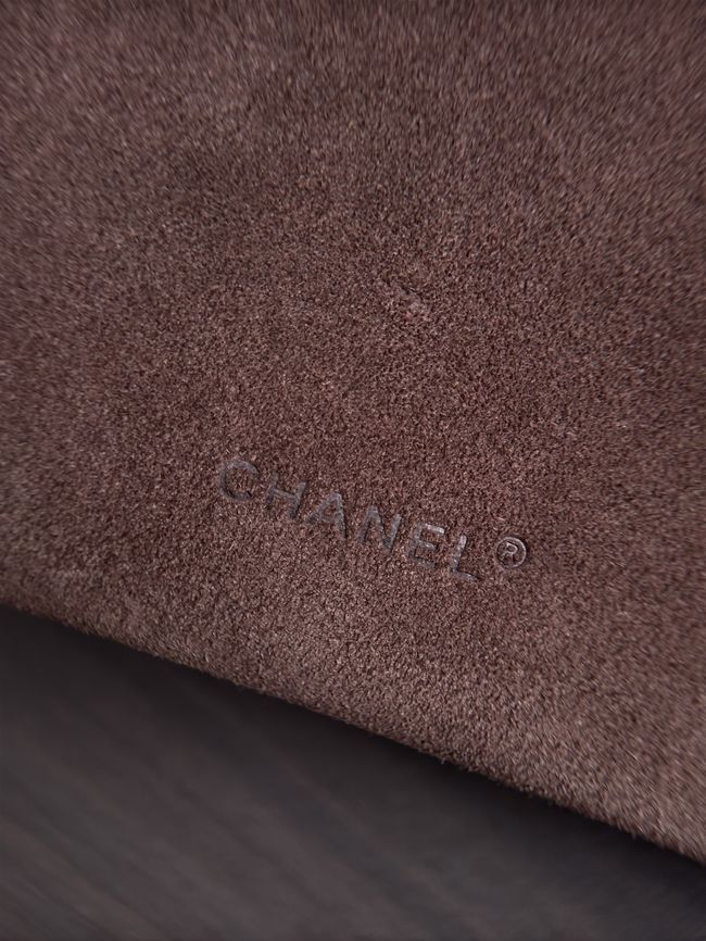 CHANEL Maxi Vanity with chain AS6473 dark brown CHANEL Maxi Vanity with chain AS6473 dark brown