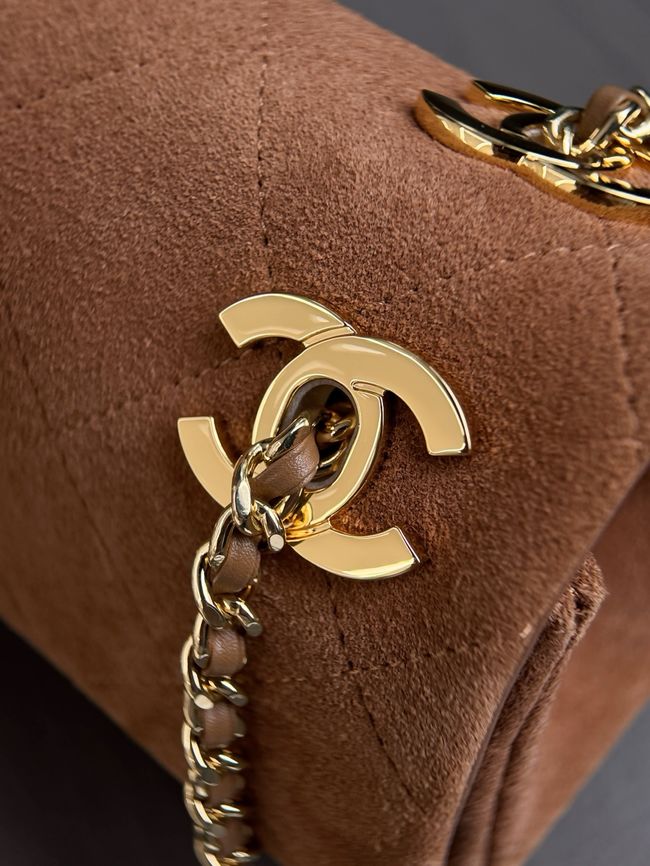 Chanel small Flap Bag AS6449 camel