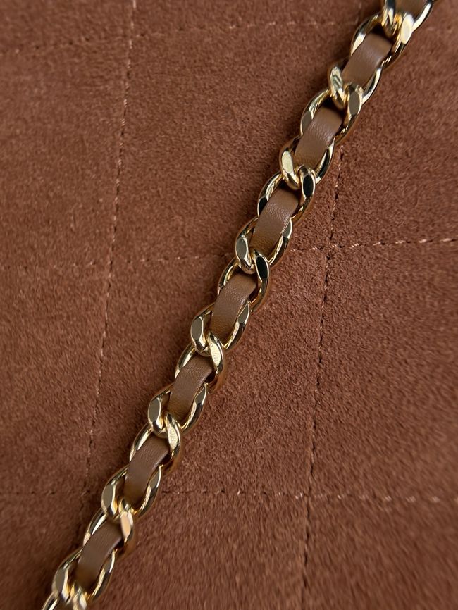 Chanel small Flap Bag AS6449 camel