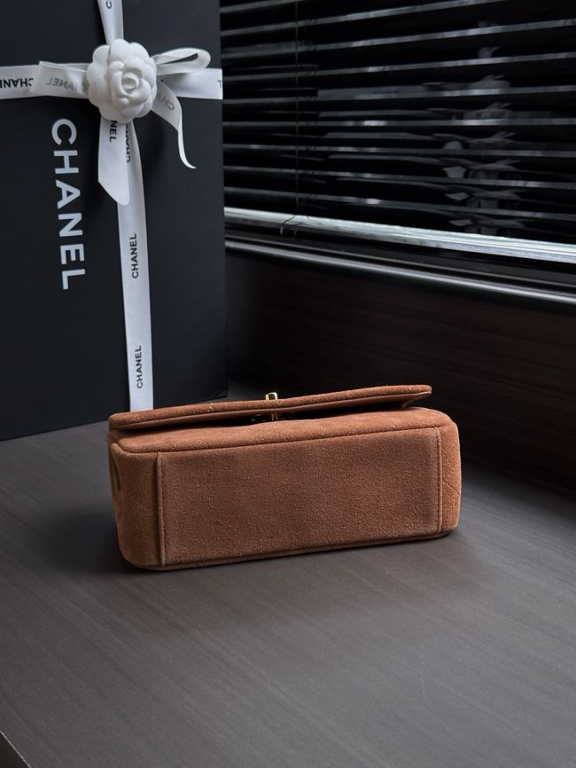 Chanel small Flap Bag AS6449 camel