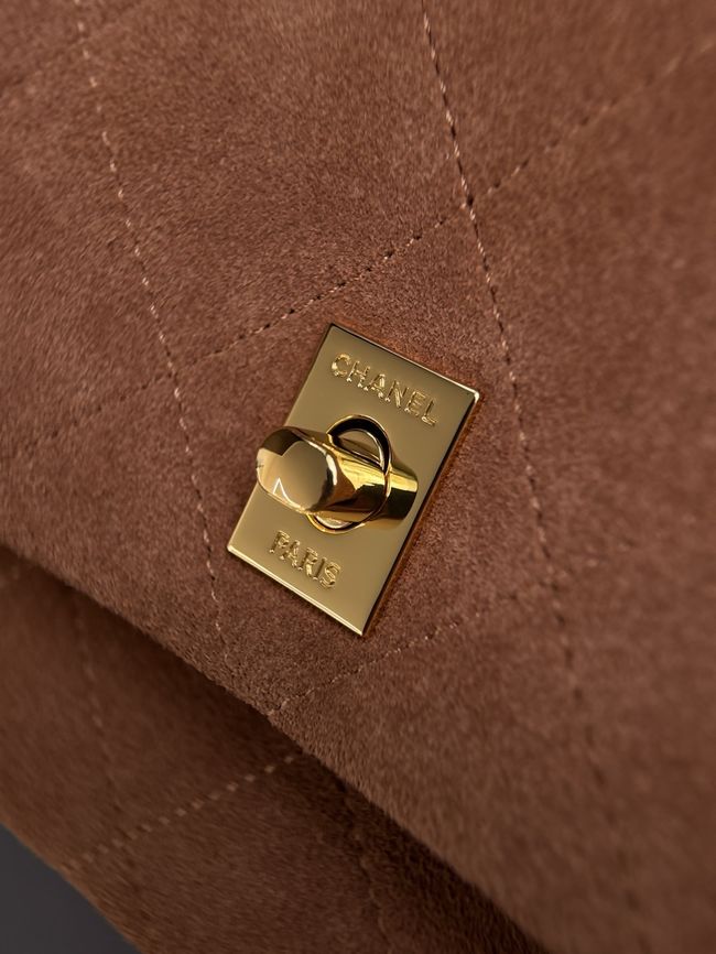 Chanel small Flap Bag AS6449 camel