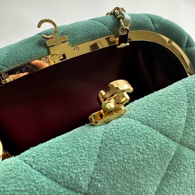 Chanel Clutch with chain AP5252 light green