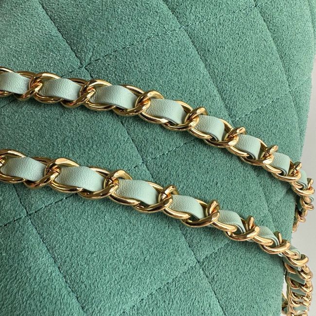 Chanel Clutch with chain AP5252 light green