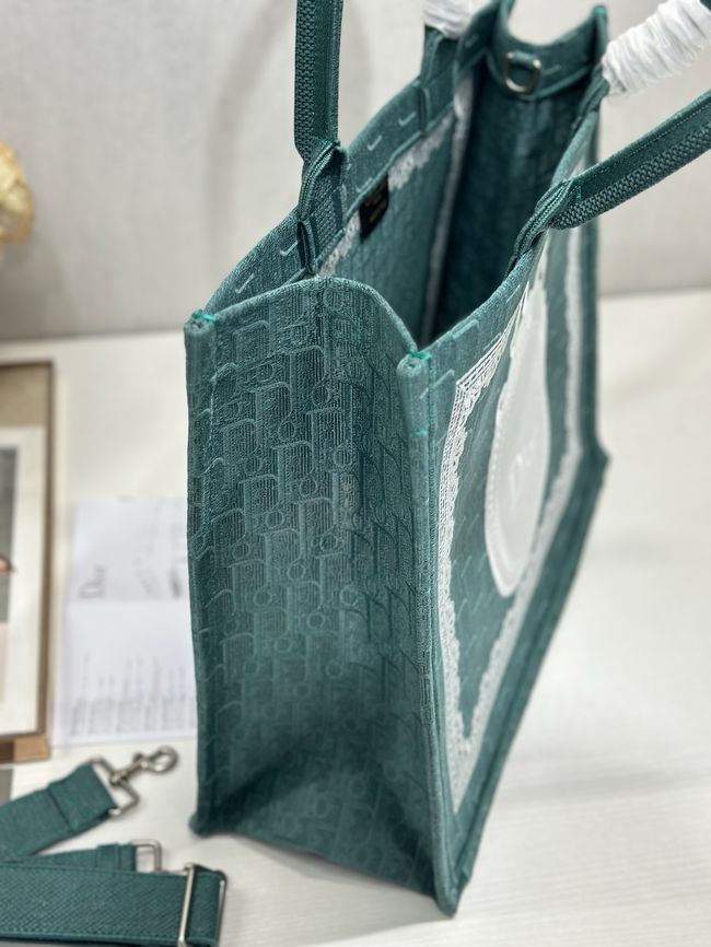 Large Dior Book Tote Cannage Embroidery M1349OEQ-5