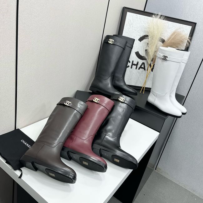 Chanel High Boots Calfskin 64244-1