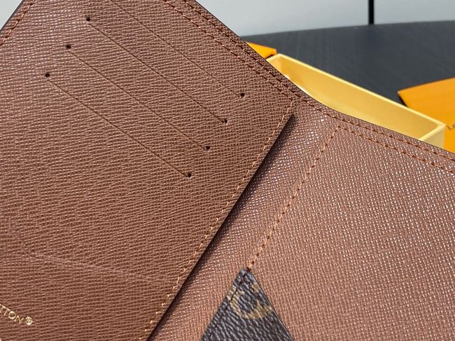 Louis Vuitton Locked Passport Cover M29550 brown
