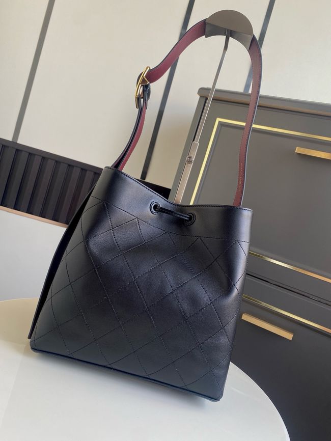 Chanel Calfskin Bucket Bag AS6584 black Chanel Calfskin Bucket Bag AS6584 black