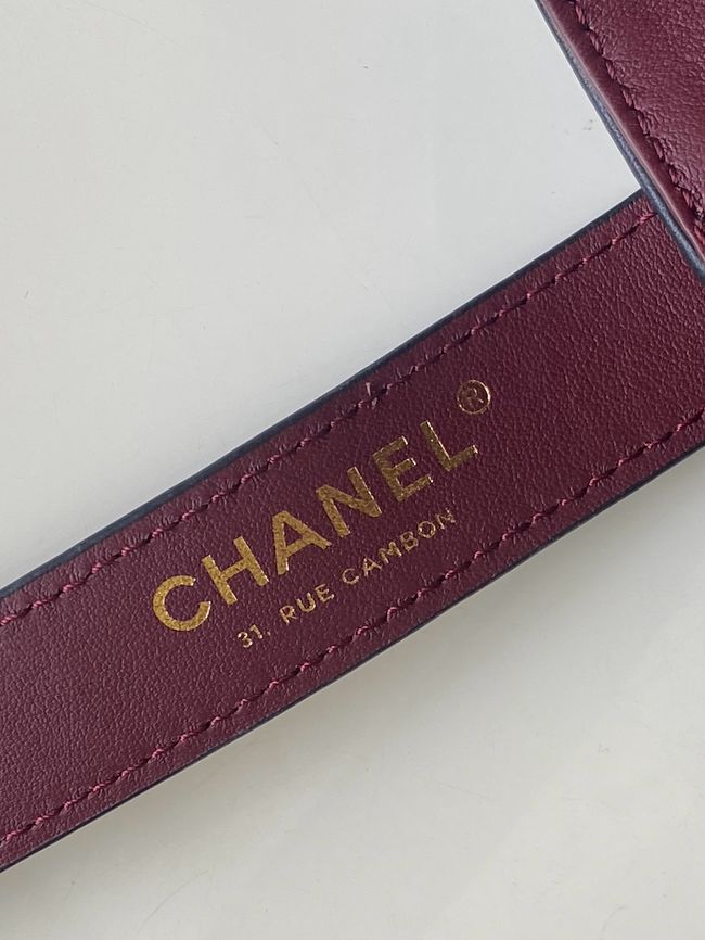 Chanel Calfskin Bucket Bag AS6537 black