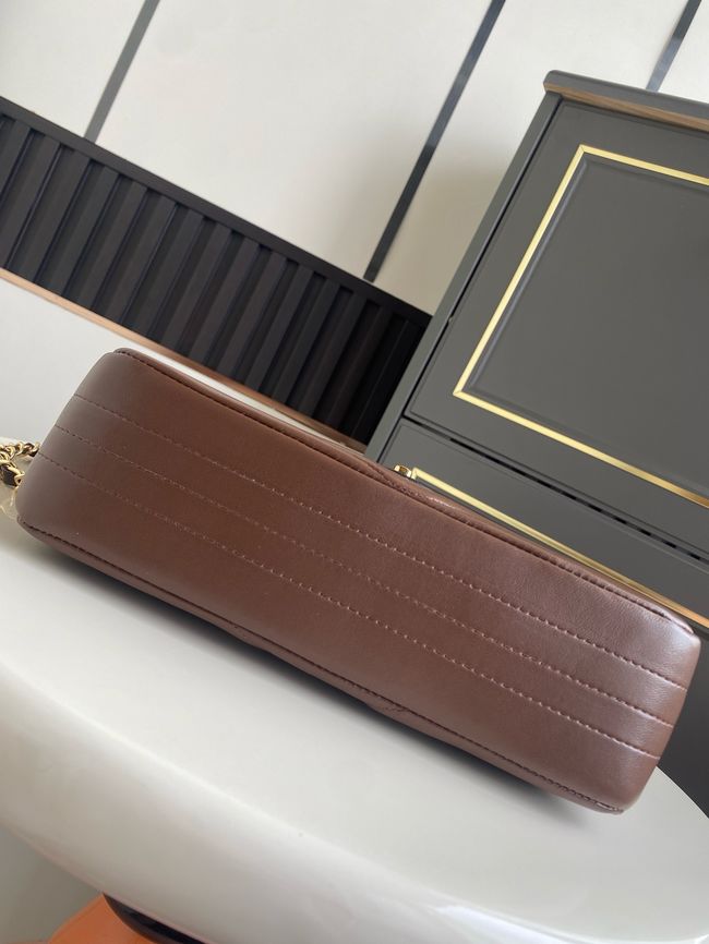 Chanel Flap Bag AS6497 Dark Brown