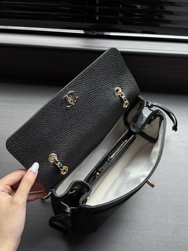 Chanel Small Shoulder Bag  AS6427 black