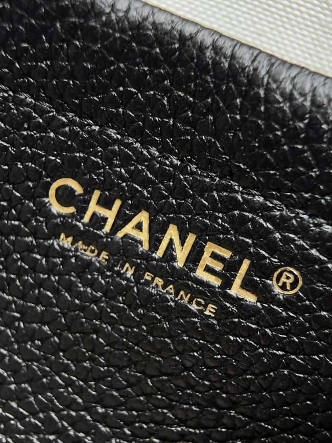 Chanel Small Shoulder Bag AS6427 black&Beige