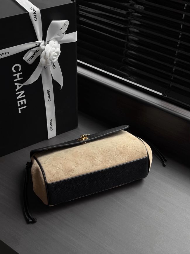 Chanel Small Shoulder Bag AS6427 black&Beige