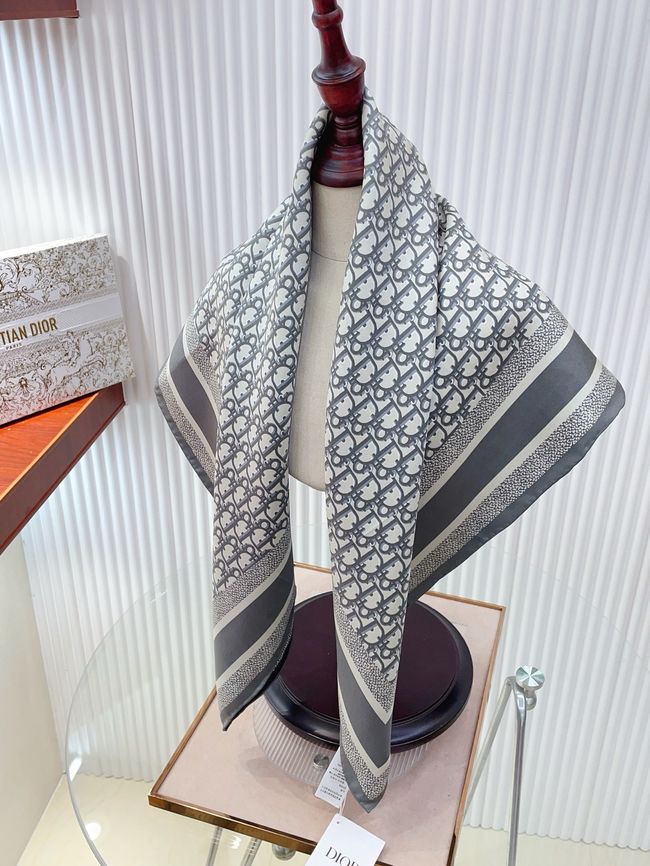 Dior 90 Square Scarf Silk Twill KY199-3