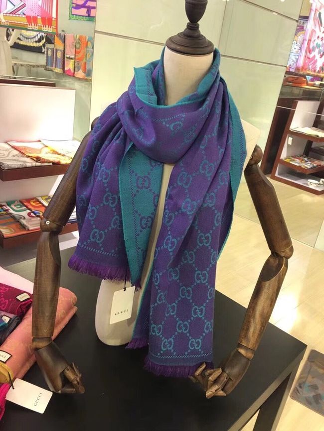 Gucci cashmere scarf 06390-1