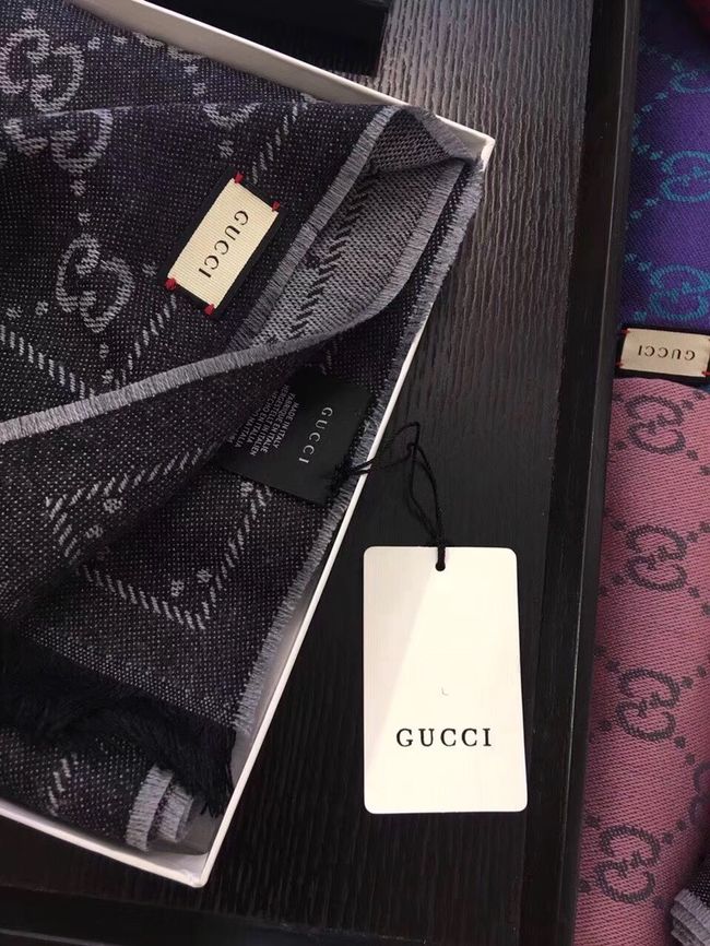 Gucci cashmere scarf 06390-6