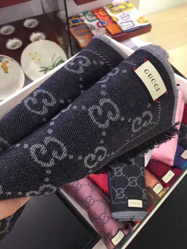 Gucci cashmere scarf 06390-6