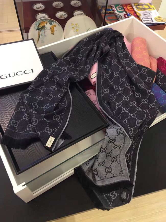 Gucci cashmere scarf 06390-6
