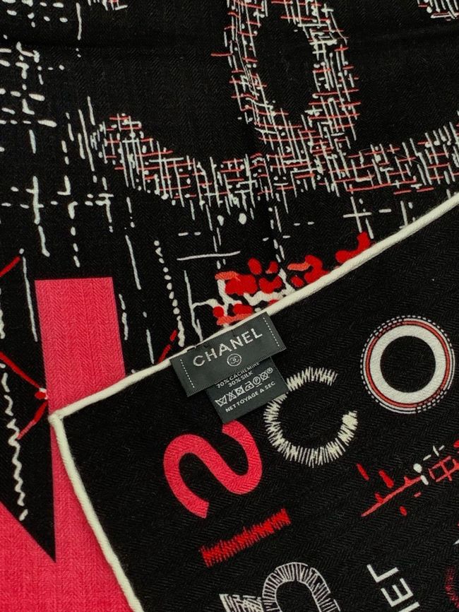 Chanel cashmere Shawl B25977-1