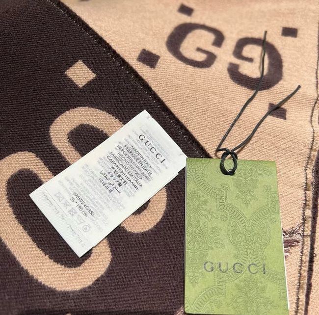 Gucci cashmere scarf 06391-1