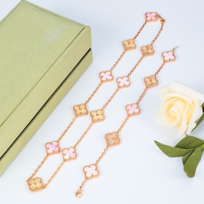 Van Cleef & Arpels necklace&Bracelet CE82048