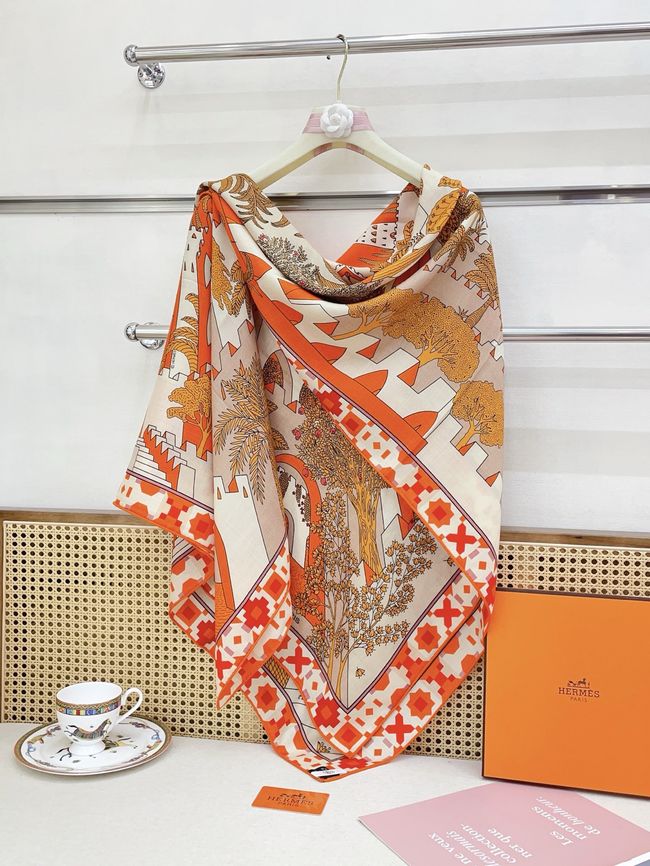 Hermes cashmere Shawl H24440-3