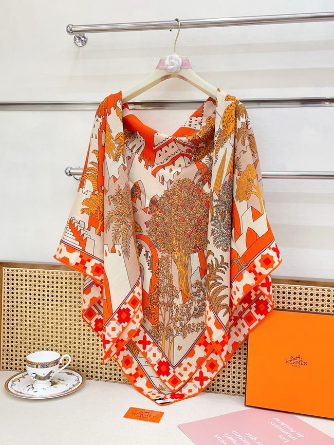 Hermes cashmere Shawl H24440-3